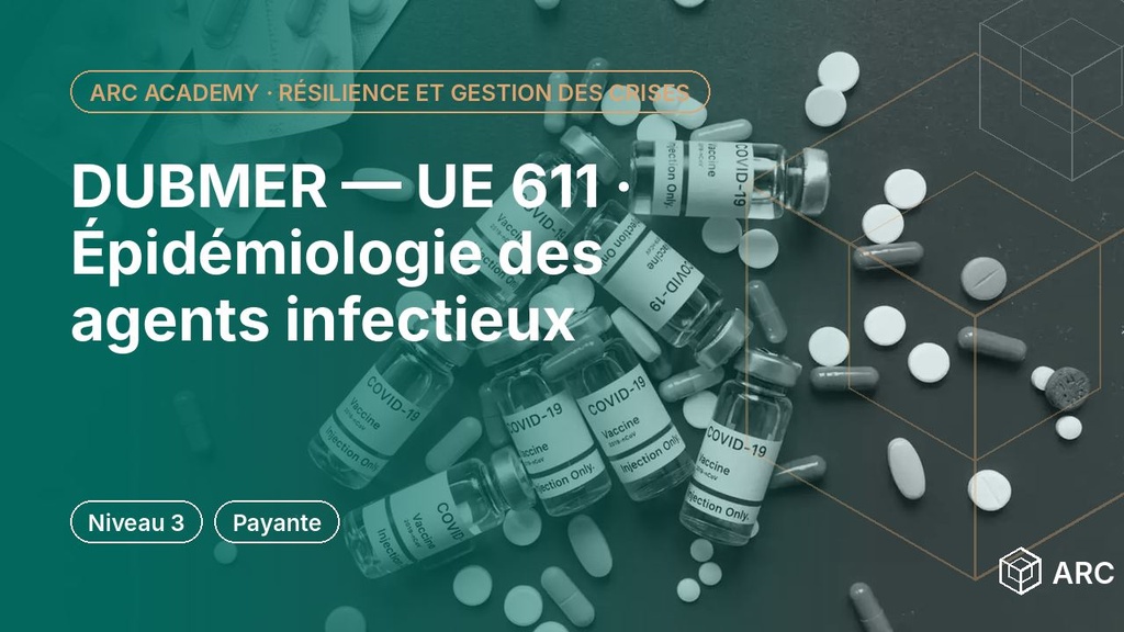 DUBMER — UE 611 · Épidémiologie des agents infectieux