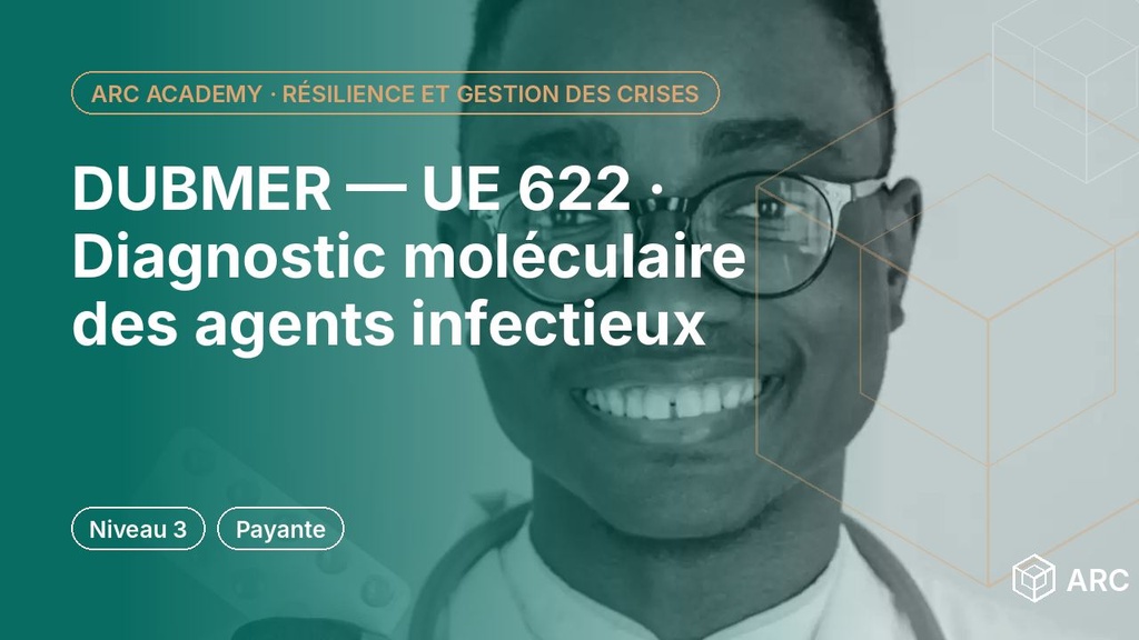 DUBMER — UE 622 · Diagnostic moléculaire des agents infectieux